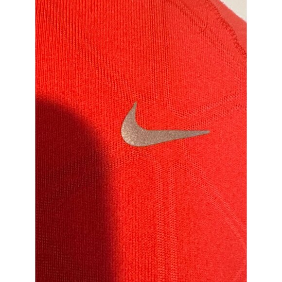 Nike Element Pullover Women’s XL Coral Red-Pink Dri-Fit Running 1/4 Zip Reflecti - Picture 12 of 12